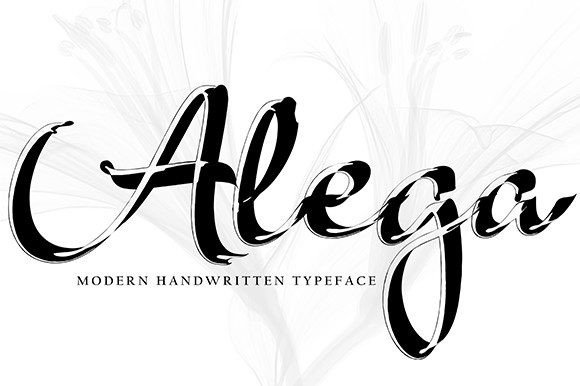 Alega: A Quirky Handwritten Font