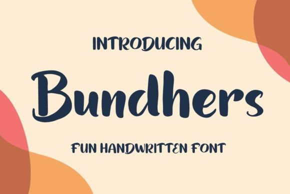 Bundhers: A Bold Handwritten Font