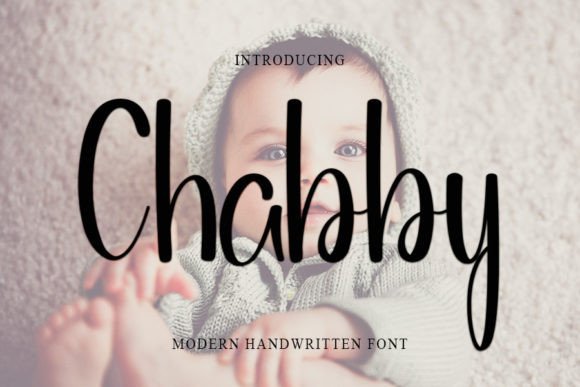 Chabby: A Handwritten Font for Elegant Design