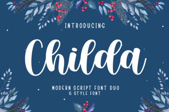 Childa Duo: A Font That Speaks Volumes