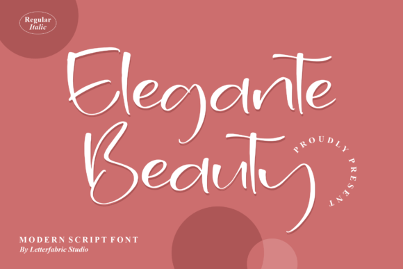 Elegante Beauty Font for Bold Campaigns