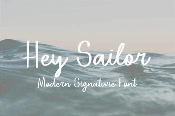 Hey Sailor: A Font for Business Style