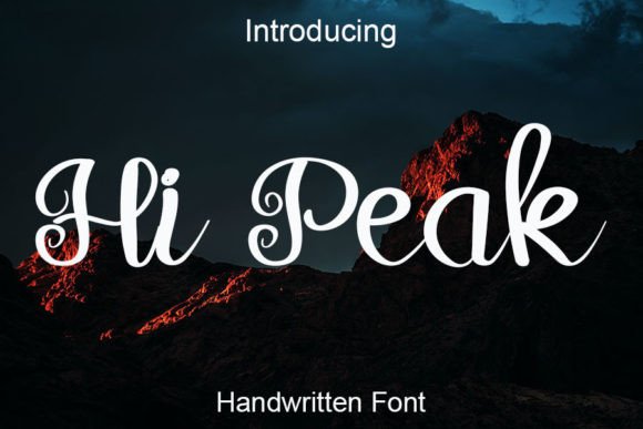 Hi Peak Font for Professional Branding
