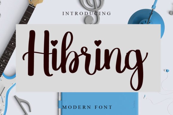 Hibring: A Sweet Font for Business Branding