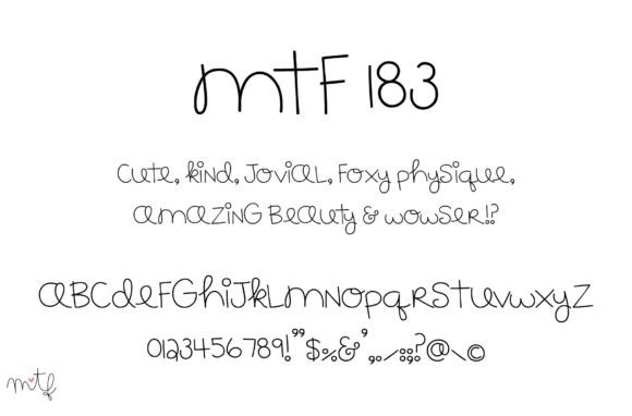 Hundred Eighty-Three: A Playful Font for Creative Projects