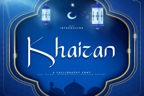 Khaizan: A Script Font for Impactful Campaigns