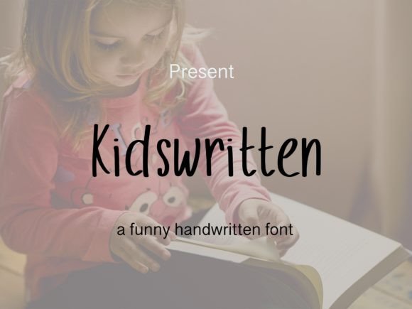 Kidswritten: A Playful Handwritten Font for Warm Brand Identities