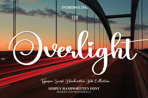 Overlight: A Magical Handwritten Font