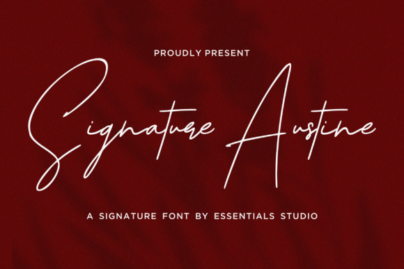 Signature Austine Font Review