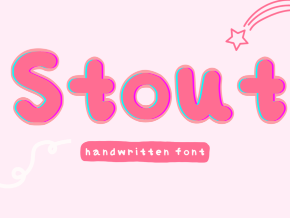 Stout: A Whimsical Font for Handmade Creations