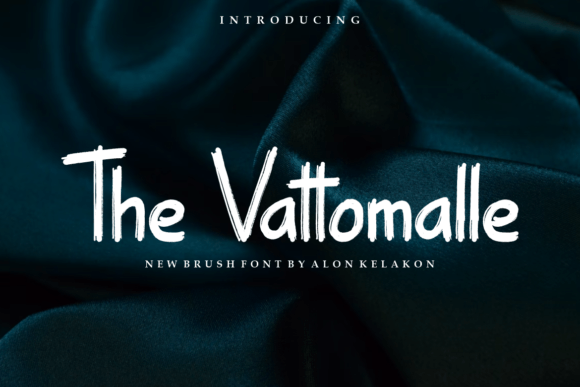 The Vattomalle: A Fresh Handwritten Font for Creative Projects